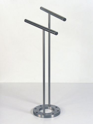 2-bar towel rack - EXCELLENCE 2 - INSILVIS - floor-standing / stainless steel