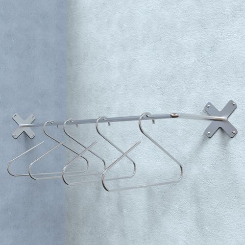 Wall-mounted coat hanger rack - X-TREME 2 - INSILVIS