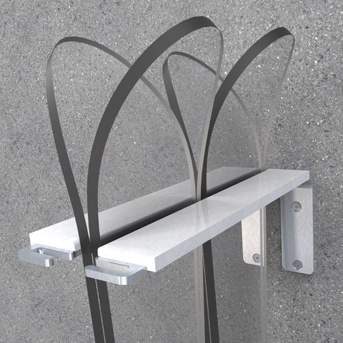 Wall-mount ski rack - DOWNHILL 2 A - INSILVIS