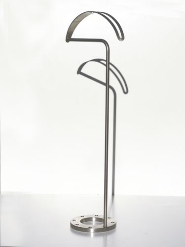 Floor-mounted valet stand - SUNDAY MORNING 1 - INSILVIS - metal / contemporary