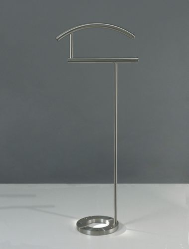 Floor-mounted valet stand - FIRST 1 - INSILVIS - metal / contemporary