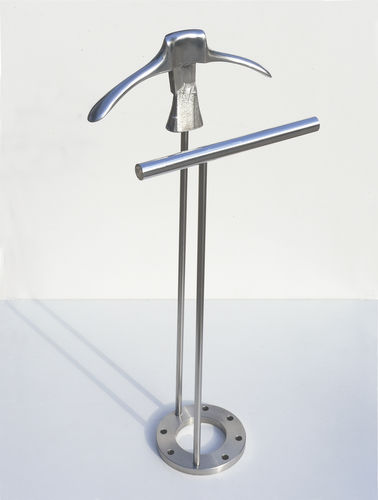 Floor-mounted valet stand - ATELIER Milano 1 - INSILVIS - metal / contemporary