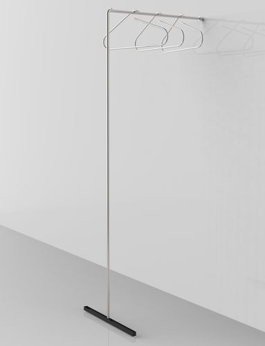Wall-mounted coat hanger rack - LESS IS MORE - INSILVIS