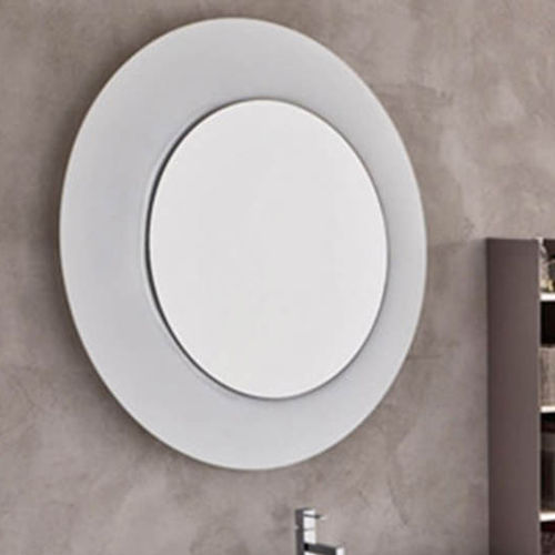 Wall-mounted bathroom mirror - STAR ROUND - ARDECO - contemporary / round / illuminated