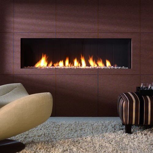 Gas fireplace - CLASSIC+: VISTA - dim\'ora - built-in / Single-sided / closed hearth