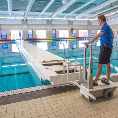 Transversal swimming pool bulkhead VARIOPOOL B.V.