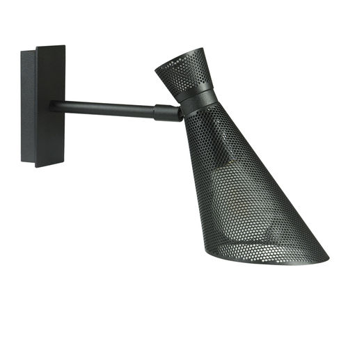 Contemporary wall light - BILDA - BROSSIER SADERNE - indoor / perforated metal / conical