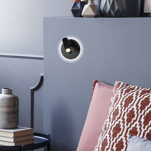 Reading wall light - LARGO - BROSSIER SADERNE - contemporary / indoor / metal