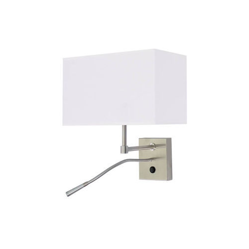 Reading wall light - BOLTY - BROSSIER SADERNE - contemporary / indoor / chromed metal
