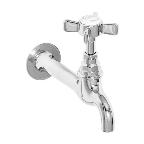 Handbasin single tap - NGT717 - Kenny&Mason - wall-mounted / metal / bathroom