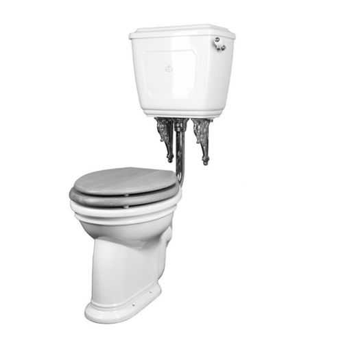 Free-standing toilet - OXFORD LOW LEVEL - Kenny&Mason - ceramic / home / commercial