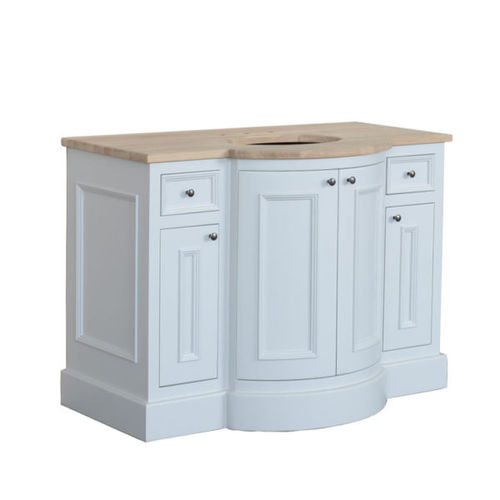 Freestanding washbasin HOLT01 Kenny&Mason oak / marble / traditional