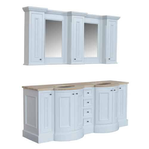 Double washbasin cabinet - HOLT08 - Kenny&Mason - free-standing / wall-mounted / oak