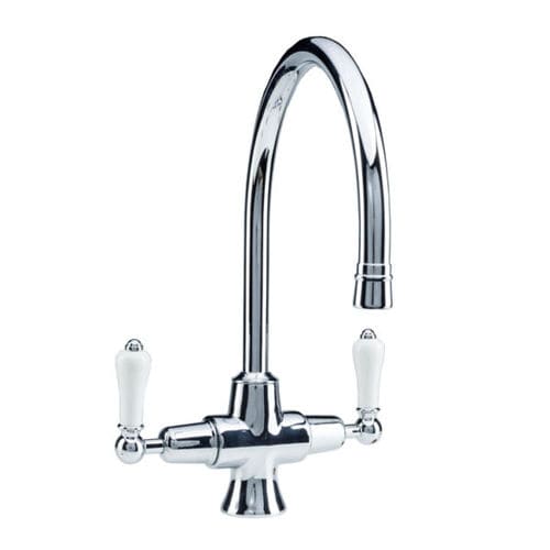 Countertop mixer tap - NGT1037 - Kenny&Mason - chromed metal / brass / kitchen