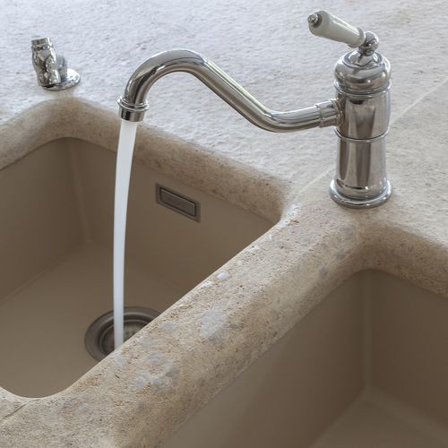 Countertop mixer tap - TH016  - Kenny&Mason - chromed metal / kitchen / 1-hole
