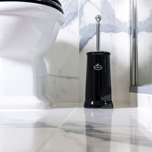 Chromed metal toilet brush - NGA10  - Kenny&Mason - porcelain / floor / for hotel