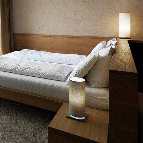 Table lamp - LOST  - modo luce - pendant / metal / fabric