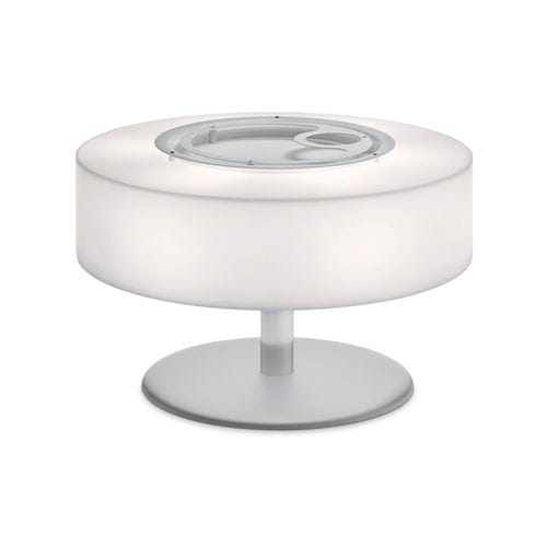 Contemporary coffee table - ATOLLO TAVOLO - modo luce - painted metal / polyethylene / round