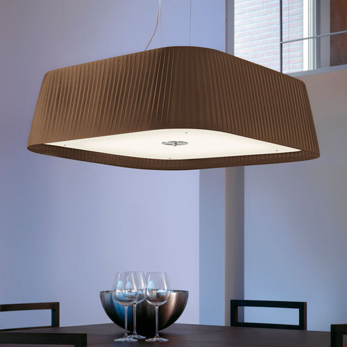 Pendant lamp - OPERA - modo luce - cotton / Plexiglas® / contemporary