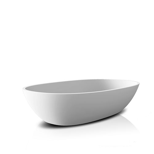 Countertop washbasin - AMSTERDAM - Dado Creations Pty (LTD) - quartz / oval / contemporary