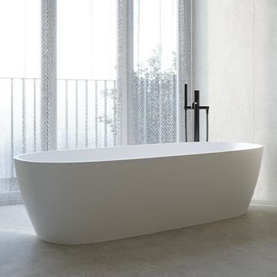 Free-standing bathtub - JANE - Dado Creations Pty (LTD) - quartz composite / contemporary / multi-color