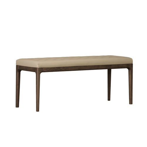 Contemporary bench - BELLAGIO - MORELATO - ash / upholstered / commercial