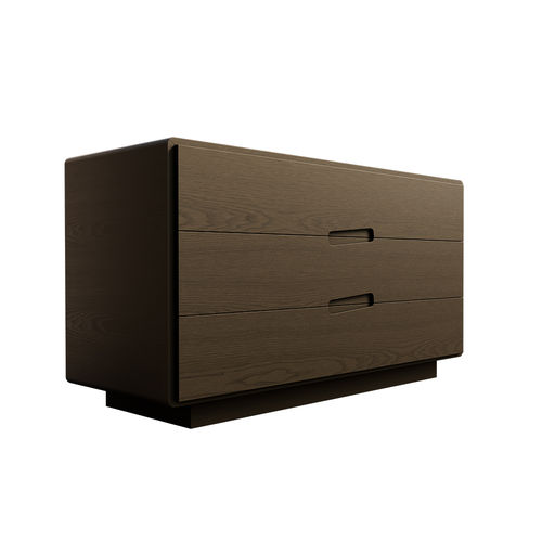 Contemporary chest of drawers - Malibù - MORELATO - ash / with drawer / rectangular