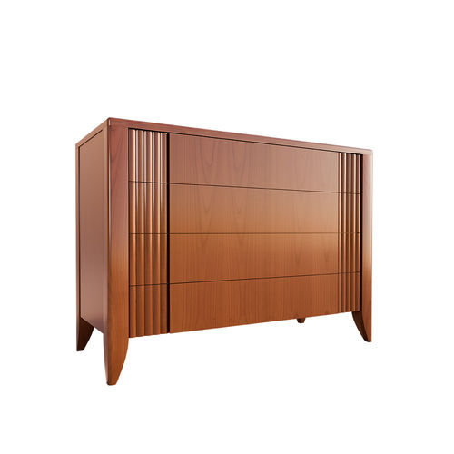 Contemporary chest of drawers - Rulman - MORELATO - cherrywood / with drawer / rectangular