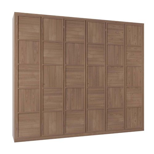 Modular wardrobe - Scacchi - MORELATO - contemporary / wood veneer / cherrywood