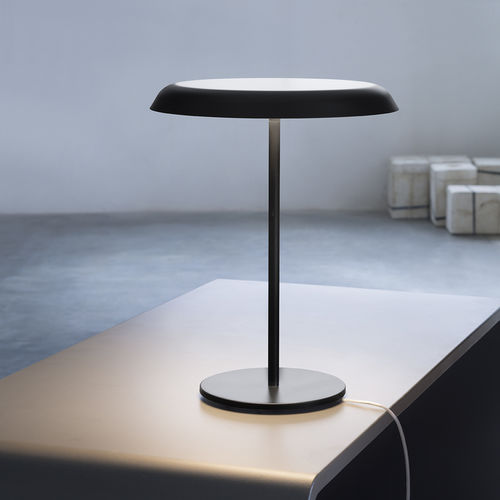 Table lamp - LANDING - PRANDINA - methacrylate / opal / contemporary