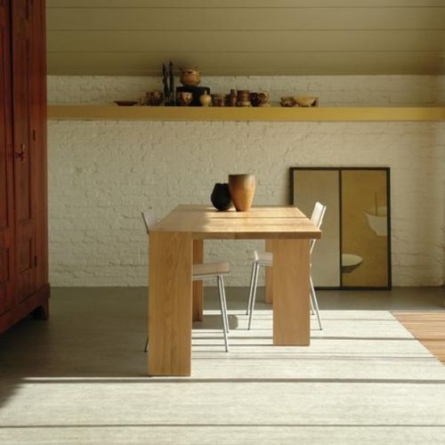 Contemporary table - EDWIN - Pilat & Pilat - wooden / rectangular