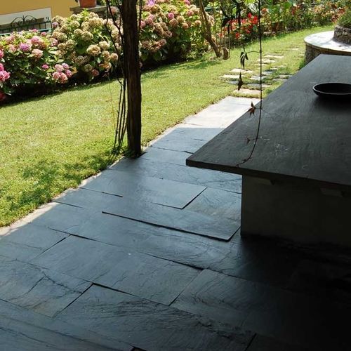 Slate tile - Artesia S.r.l - matte / natural finish / indoor