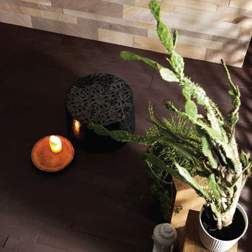 Natural stone tile - CACAO - Artesia S.r.l - slate / matte / natural finish