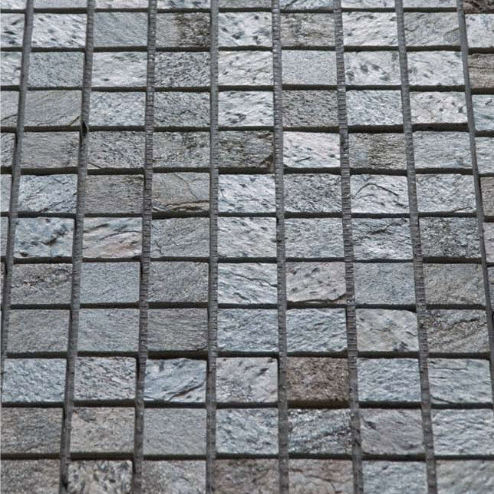 Slate mosaic tile - GOLDEN GREY - Artesia S.r.l - textured / indoor / bathroom