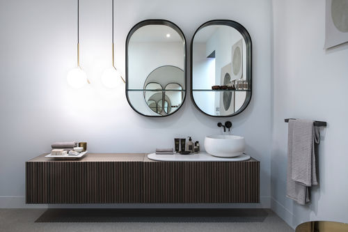 wall-hung washbasin cabinet - Ceramica Cielo