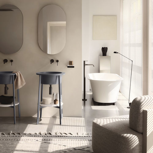 Contemporary bathroom - I CATINI - Ceramica Cielo - marble / metal