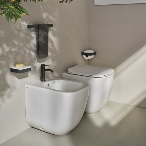 Free-standing toilet - Era - TALCO - Ceramica Cielo - back to wall / ceramic / square