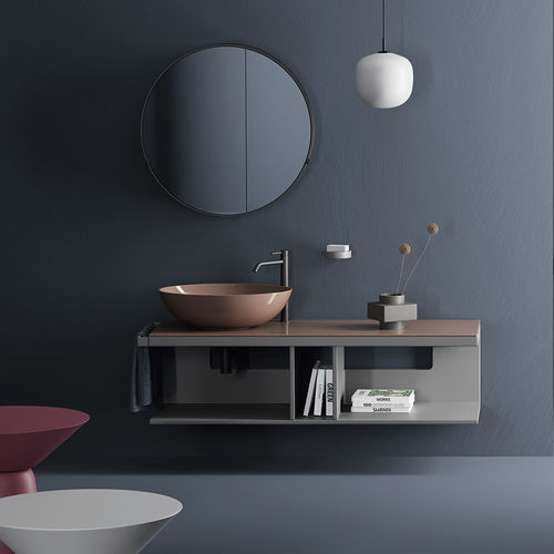 Countertop washbasin - Eco - Ceramica Cielo - ceramic / oval / without hole