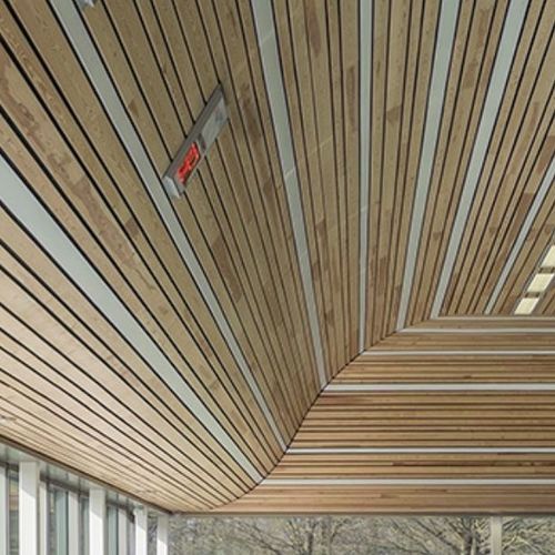 solid wood suspended ceiling - Hunter Douglas Architectural