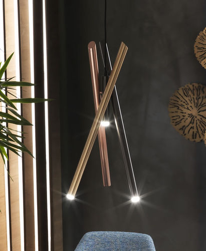 Pendant lamp - SHANGAI S3  - Riflessi - metal / contemporary / corded