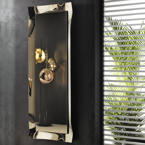Wall-mounted mirror - VIVA - Riflessi - contemporary / rectangular / silver-colored