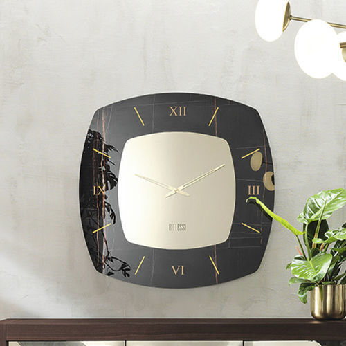 Contemporary clock - SANREMO - Riflessi - wall-mounted / analog / crystal