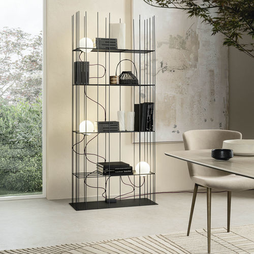 Floor lamp - IRON PIANTANA  - Riflessi - metal / contemporary / corded