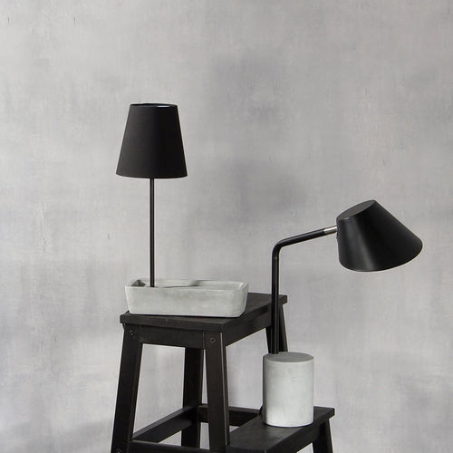 Table lamp - BASE - Frandsen Lighting - fabric / concrete / contemporary