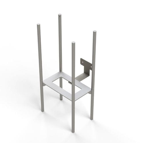 Stainless steel washbasin stand - A803 - A. e T. ITALIA