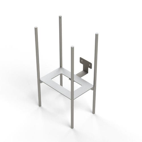 Stainless steel washbasin stand - A804 - A. e T. ITALIA
