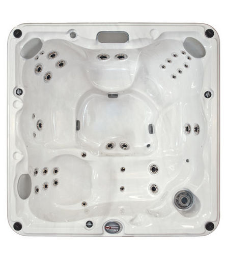 Built-in hot tub - PEYTON - SUNDANCE SPAS FRANCE - above-ground / square / 6-person