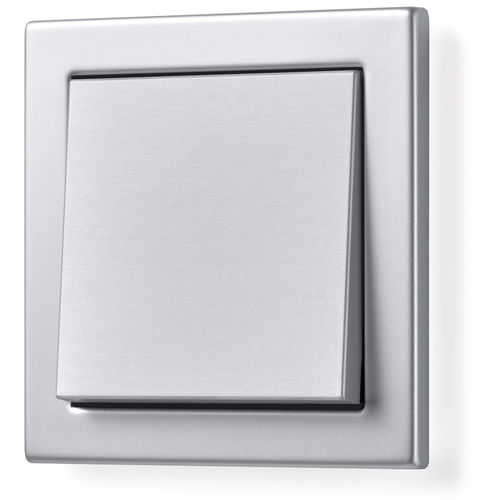 Light switch - LS DESIGN Metal - ALBRECHT JUNG GMBH & CO. KG - rocker / surface-mount / metal