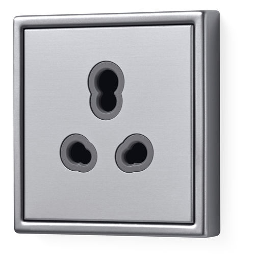 Power socket Indian Standard LS 990 ALBRECHT JUNG GMBH & CO. KG