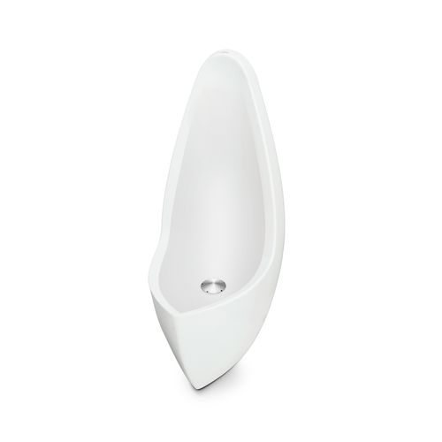 Glass fiber-reinforced plastic urinal - CAPTAIN - uridan-españa - floor-mounted / waterless / for public washroom